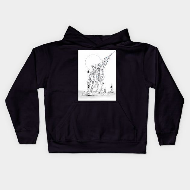 Forget me Not Kids Hoodie by Perryology101